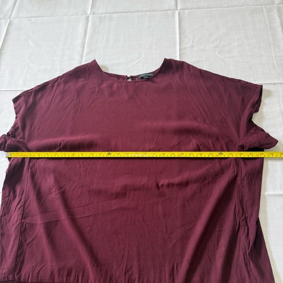 Universal Standards Avenir Double Luxe dress Burgundy Fall Casual Size L / 22-24 - Picture 7 of 10